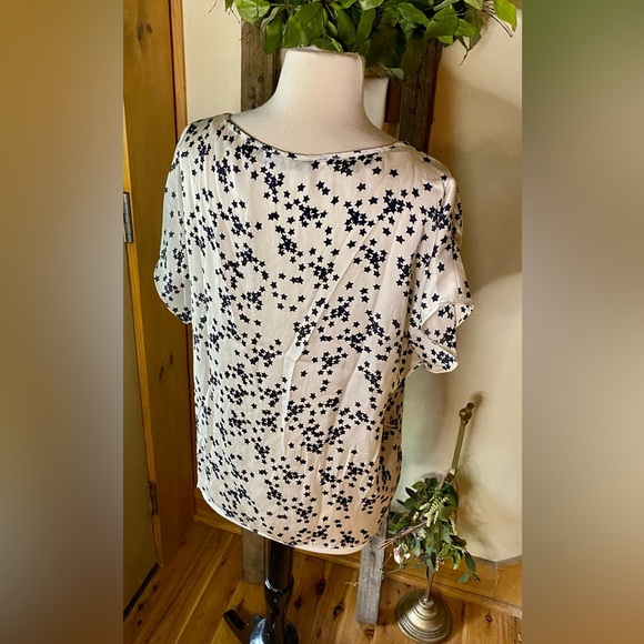 ✨ZARA Star Ruffle Sleeve Blouse✨ NWT - Picture 4 of 11